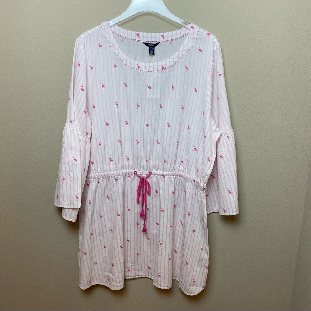 Hatley | Selena Beach Dress in Flamingo Print